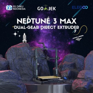 Original ELEGOO Neptune 3 Max Dual-Gear Direct Extruder 3D Printer
